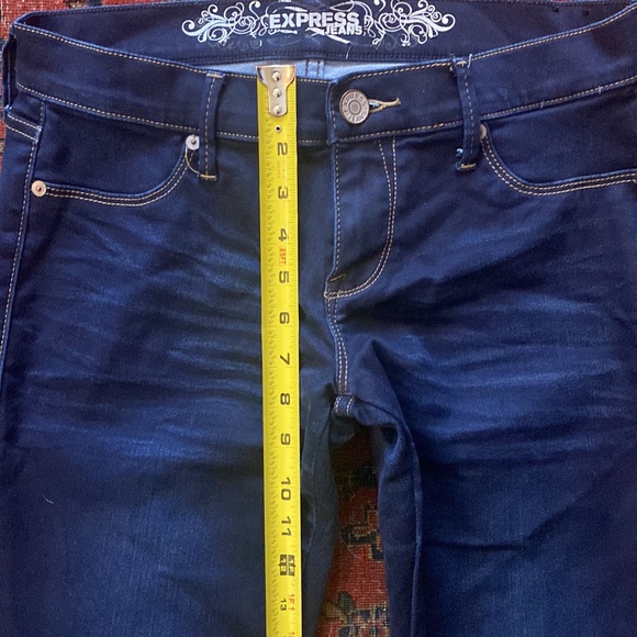 Dark blue Express jeans - Picture 7 of 15